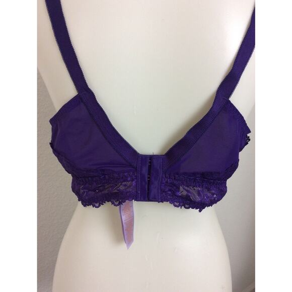 Savage x Fenty Lingerie Bra Wireless Metallic Lace - Picture 8 of 10